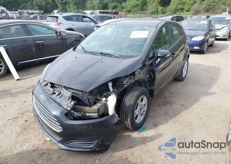 2014 Ford Fiesta Se из США, поврежденный, VIN 3FADP4EJ3EM168814